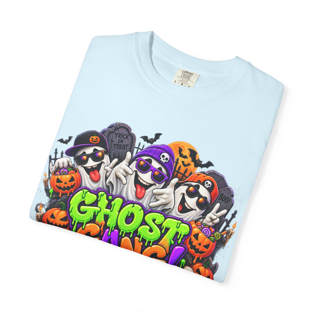 Ghost Gang Halloween T-Shirt – Funny Colorful Ghost Graphic Tee