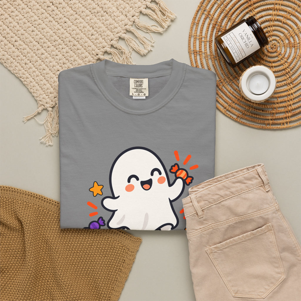 Spooky but Sweet Ghost T-Shirt | Cute Halloween Graphic Tee