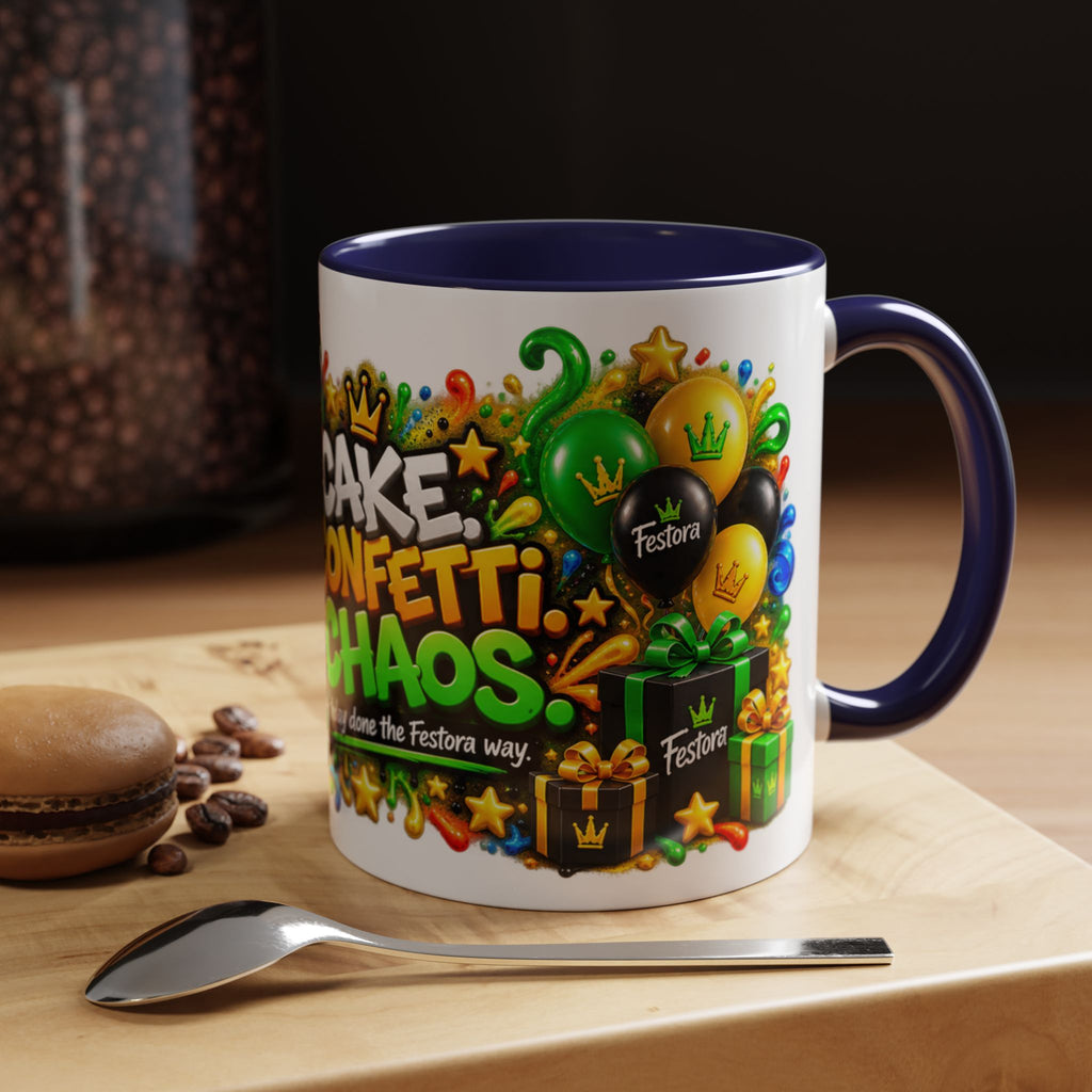 Festora Ant Birthday Mug – Cake Confetti Chaos Coffee Cup