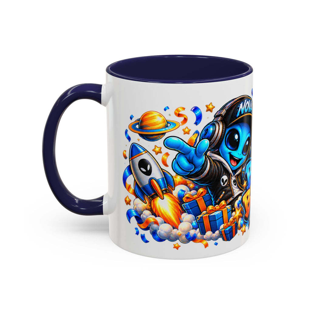 Festora Alien Birthday Mug – Birthday Blast Off Coffee Cup