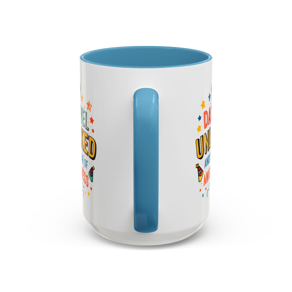 Dad Level Unlocked Coffee Mug – Funny Father’s Day 11/15oz Accent Mug