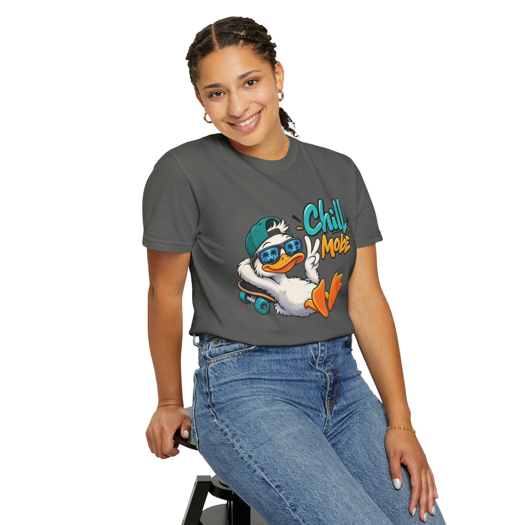 Chill Mode Duck Graphic T-Shirt | Festora Everyday