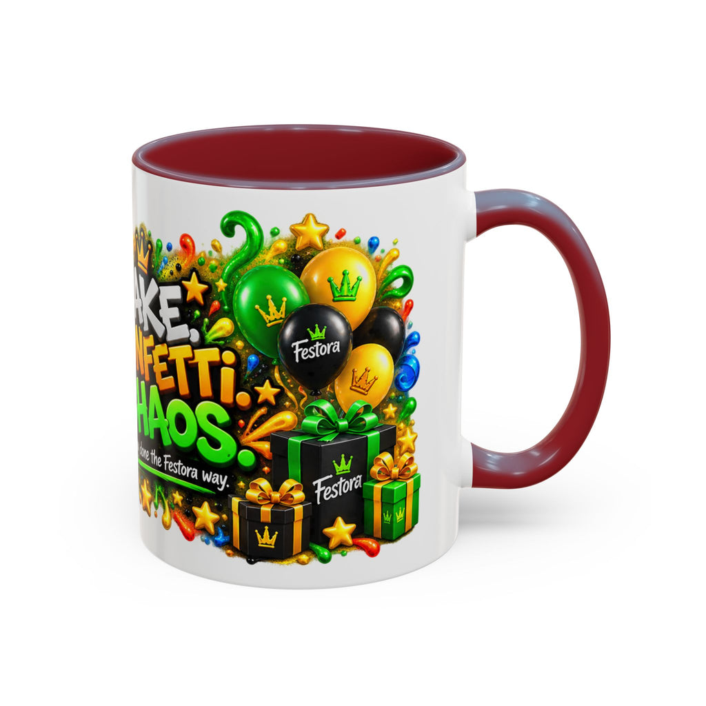 Festora Ant Birthday Mug – Cake Confetti Chaos Coffee Cup
