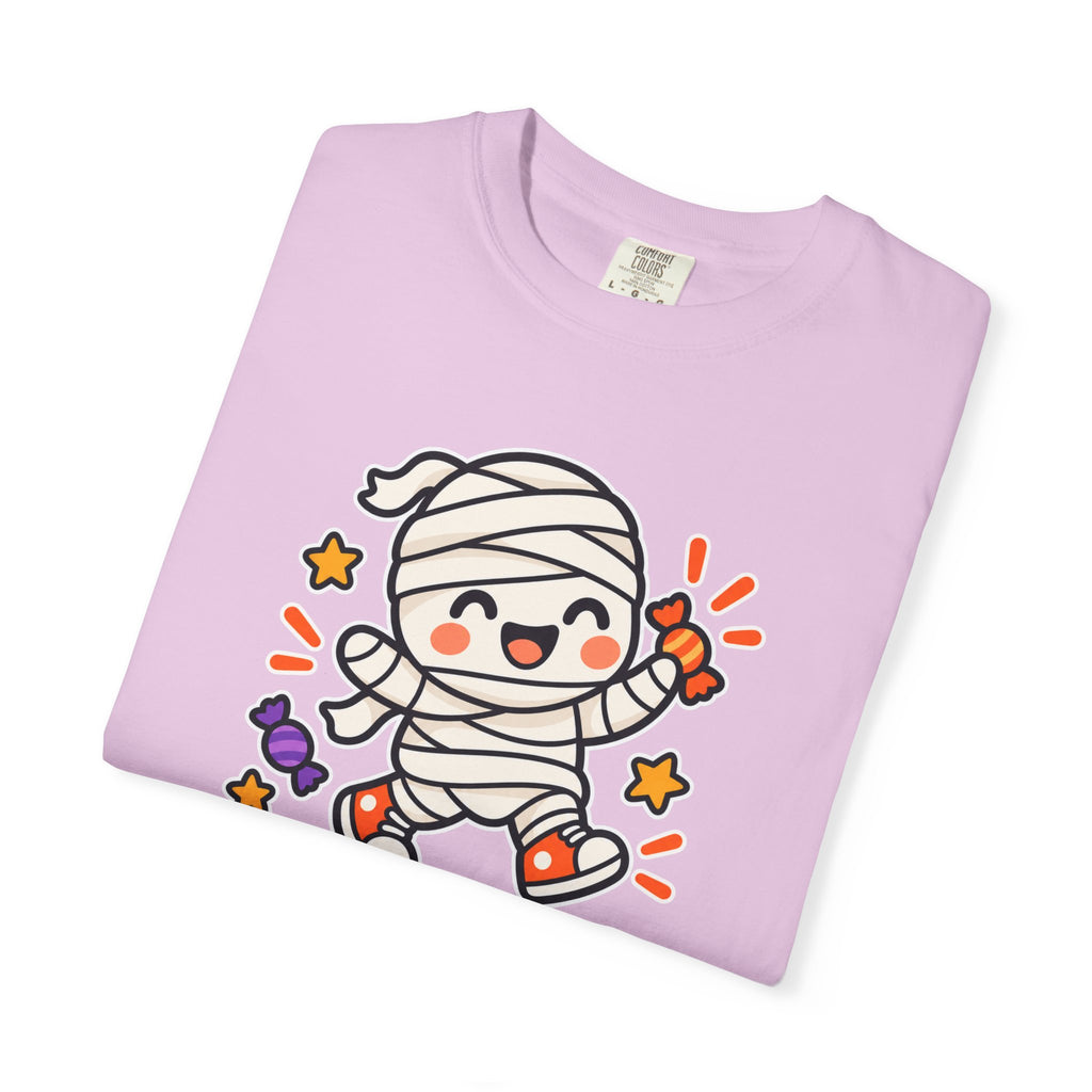 Wrapped but Sweet Halloween T-Shirt | Cute Mummy Graphic Tee