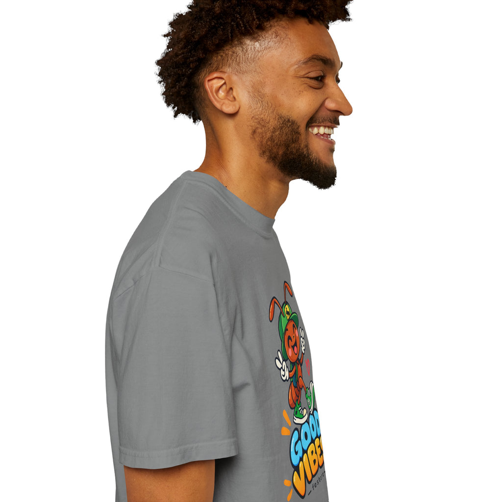 Good Vibes – Happy Ant Graphic T-Shirt