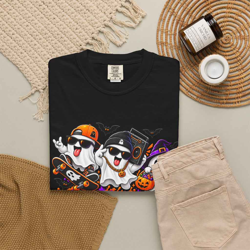 Ghost Mode: ON – Halloween Ghosts Graphic T-Shirt