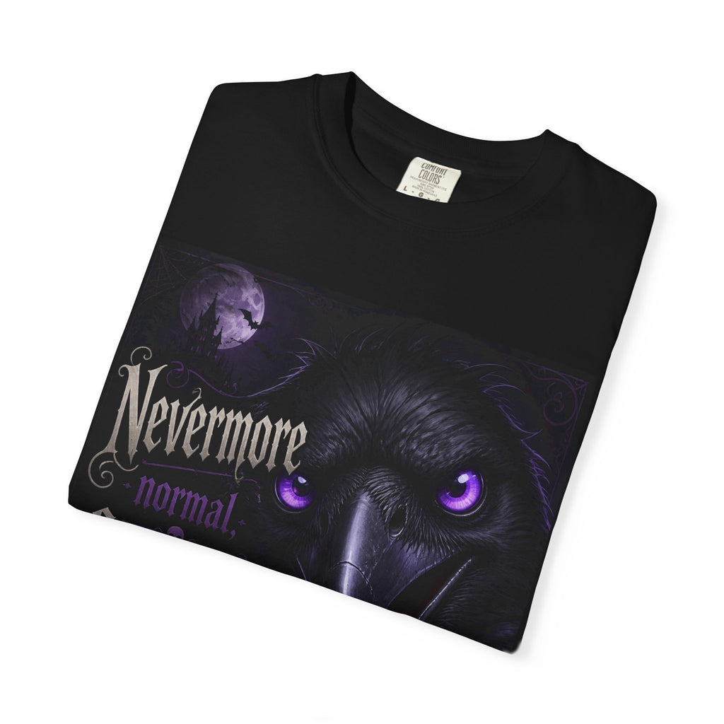 Nevermore Forever Spooky T-Shirt — Gothic Raven Halloween Tee