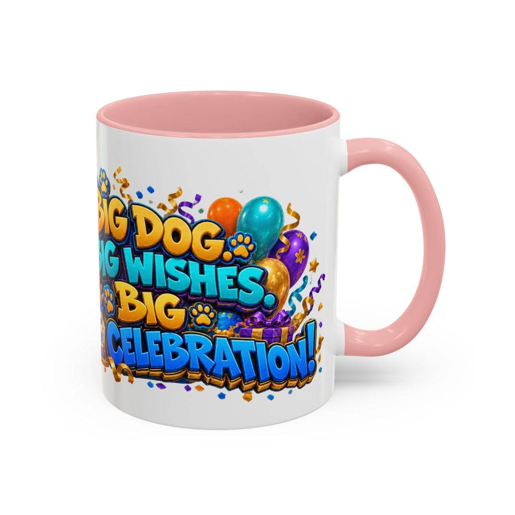 Big Dog Big Wishes Saint Bernard Birthday White Mug