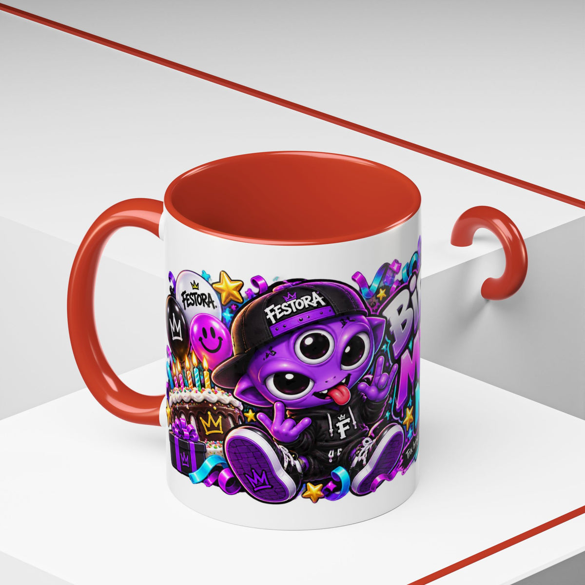 Festora Alien Birthday Mug – Birthday Mischief Mode Coffee Cup