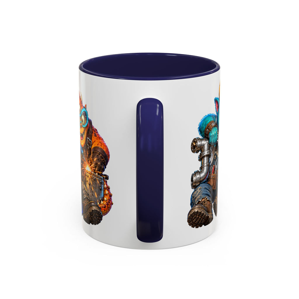 Built Different Monster Workshop Halloween White Mug