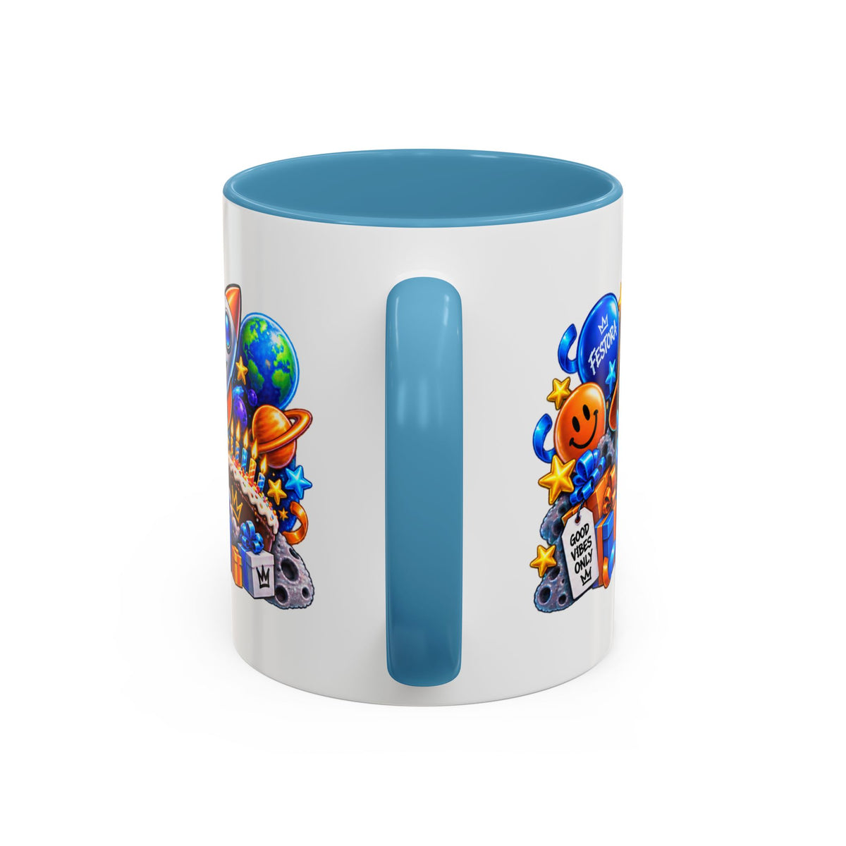 Festora Alien Birthday Mug – Birthday Blast Off Coffee Cup