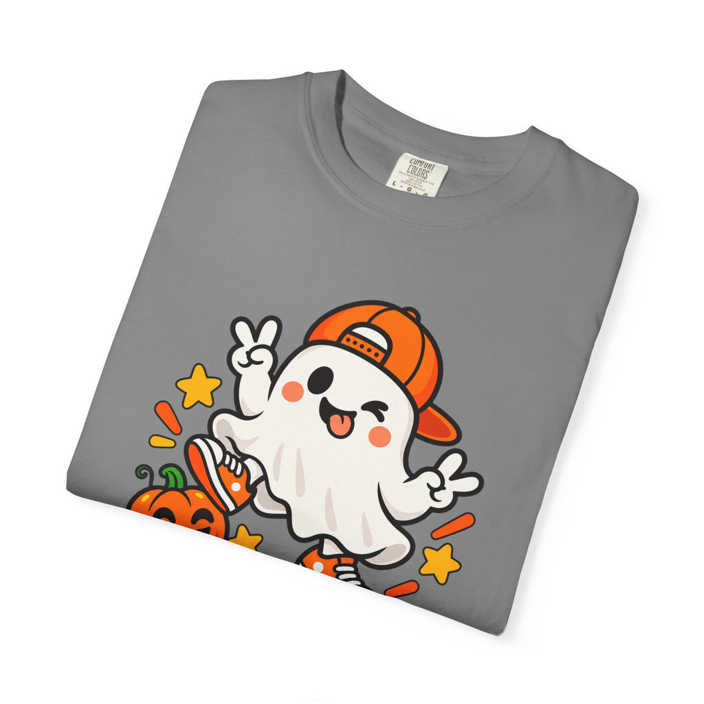 Just Boo It Halloween T-Shirt | Cute Skater Ghost Graphic Tee