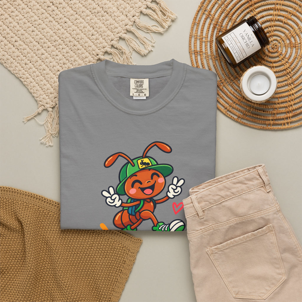 Good Vibes – Happy Ant Graphic T-Shirt