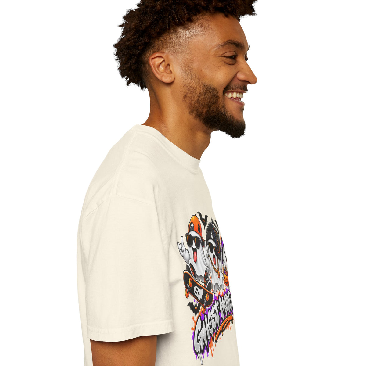 Ghost Mode: ON – Halloween Ghosts Graphic T-Shirt