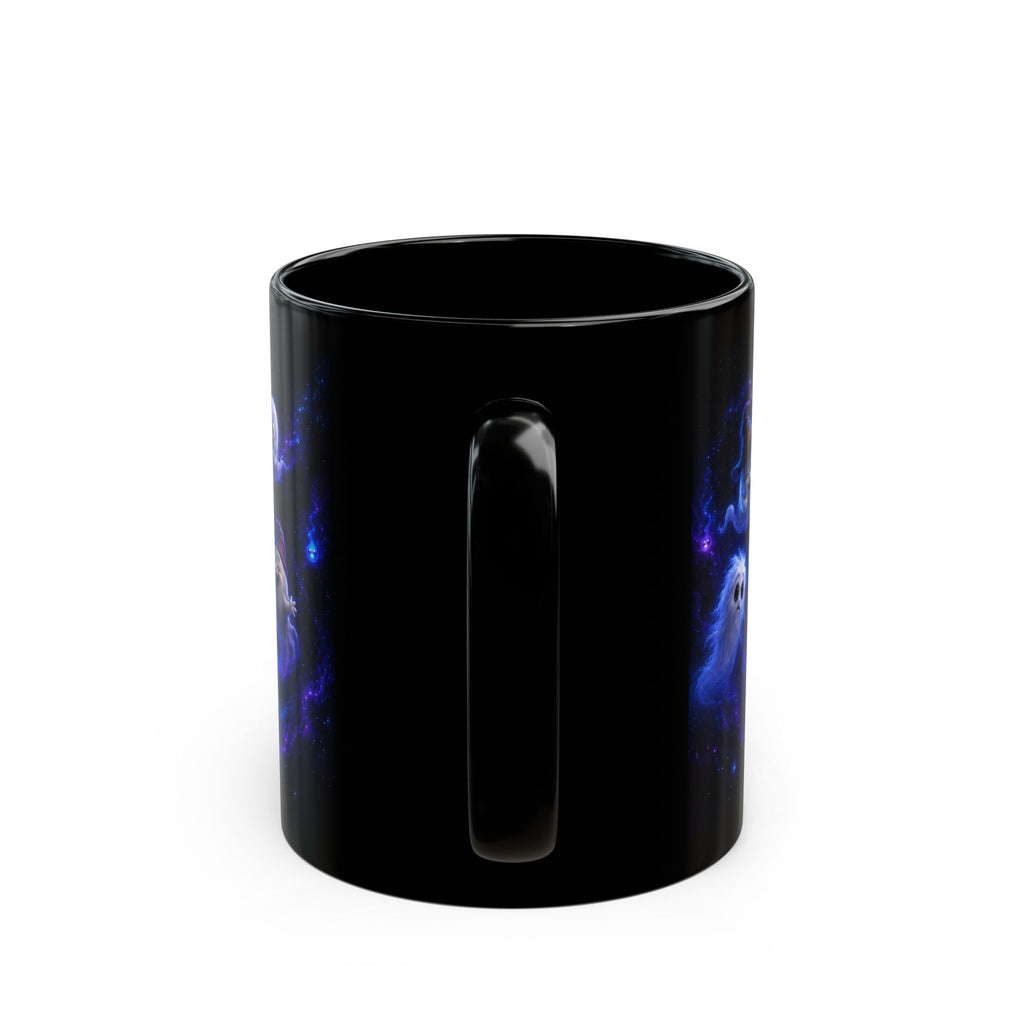 Ghost Galaxy Mug — Cute Space Spirit Coffee Cup (11oz, 15oz)