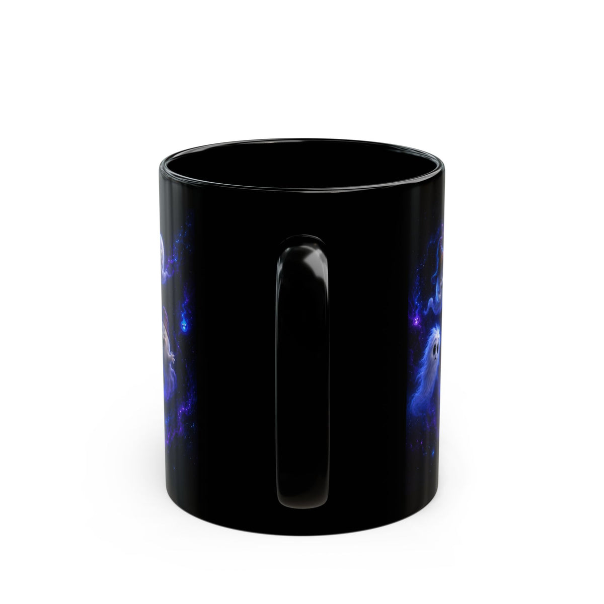 Ghost Galaxy Mug — Cute Space Spirit Coffee Cup (11oz, 15oz)