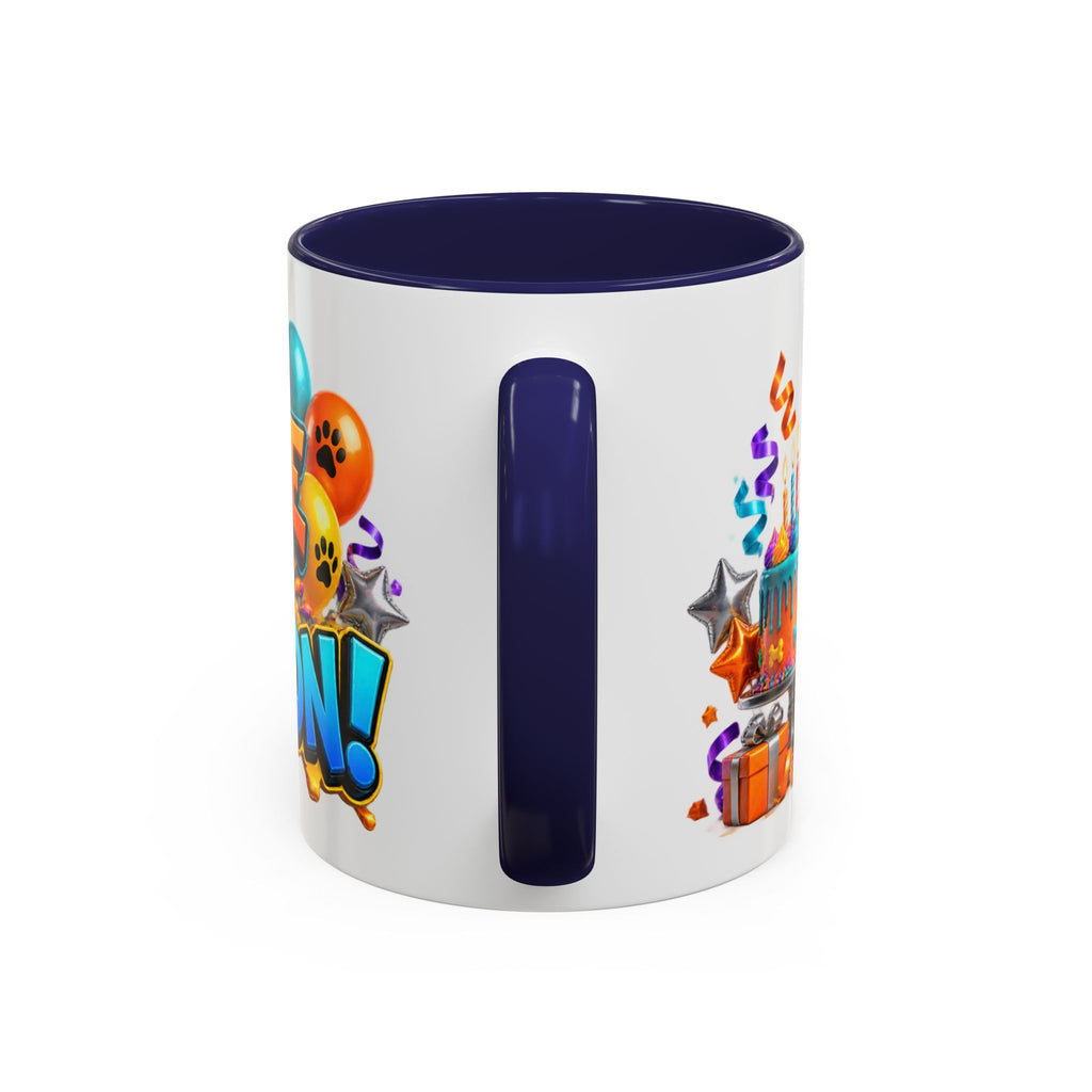 Frenchie Mode Party On French Bulldog Birthday White Mug