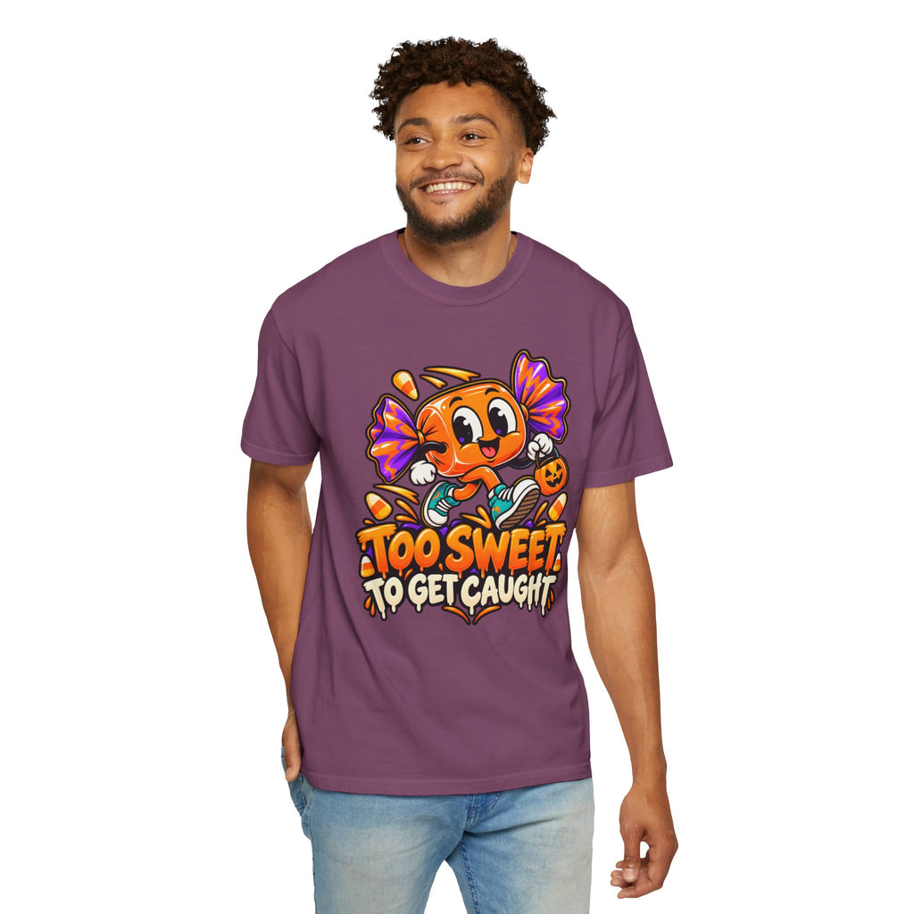 Too Sweet to Get Caught – Cute Halloween Candy T-Shirt
