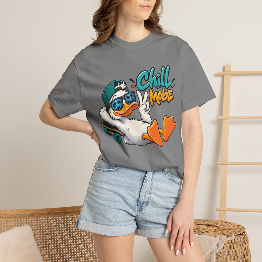 Chill Mode Duck Graphic T-Shirt | Festora Everyday