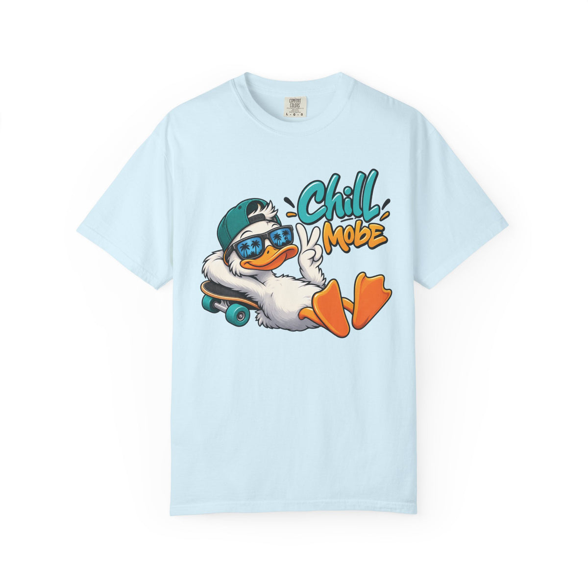 Chill Mode Duck Graphic T-Shirt | Festora Everyday