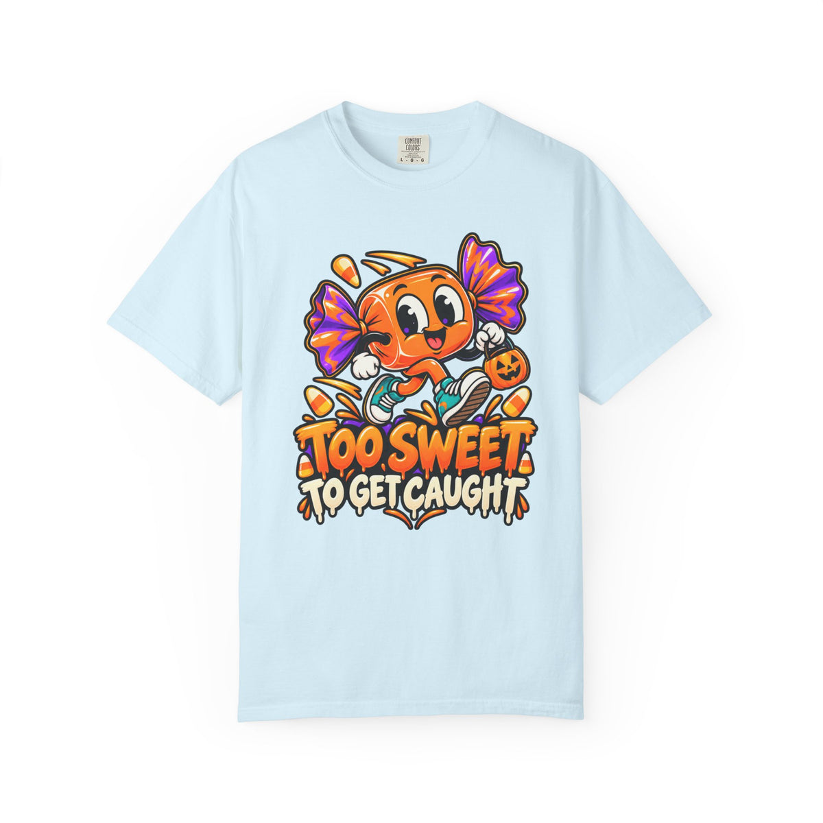 Too Sweet to Get Caught – Cute Halloween Candy T-Shirt