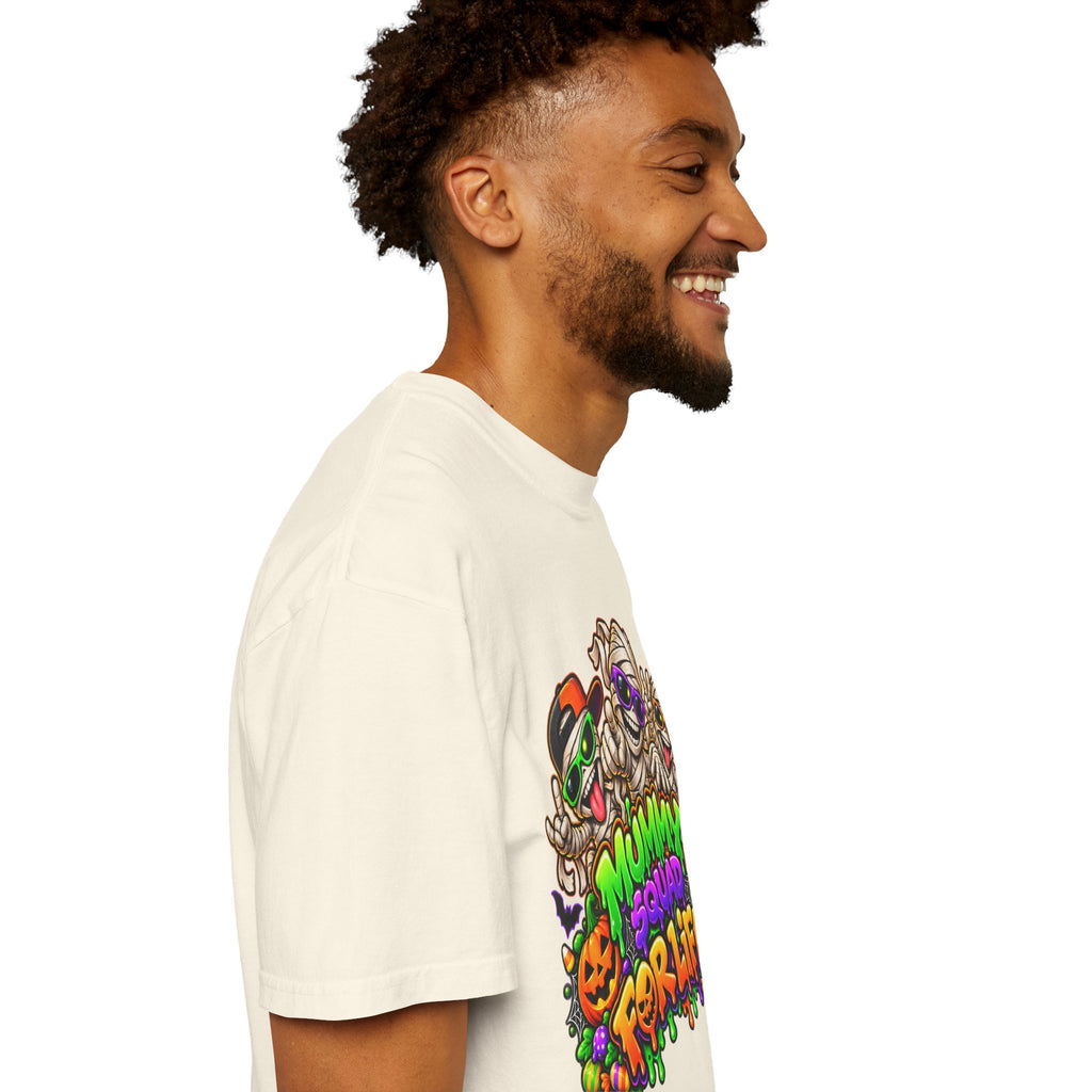 Mummy Squad For Life Halloween T-Shirt – Funny Colorful Mummy Graphic Tee