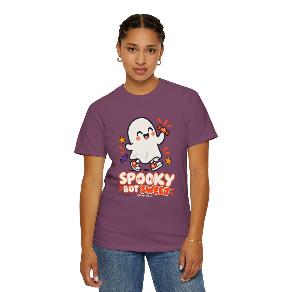 Spooky but Sweet Ghost T-Shirt | Cute Halloween Graphic Tee