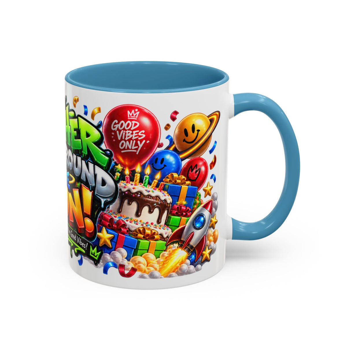 Festora Alien Birthday Mug – Another Trip Around the Sun Coffee Cup