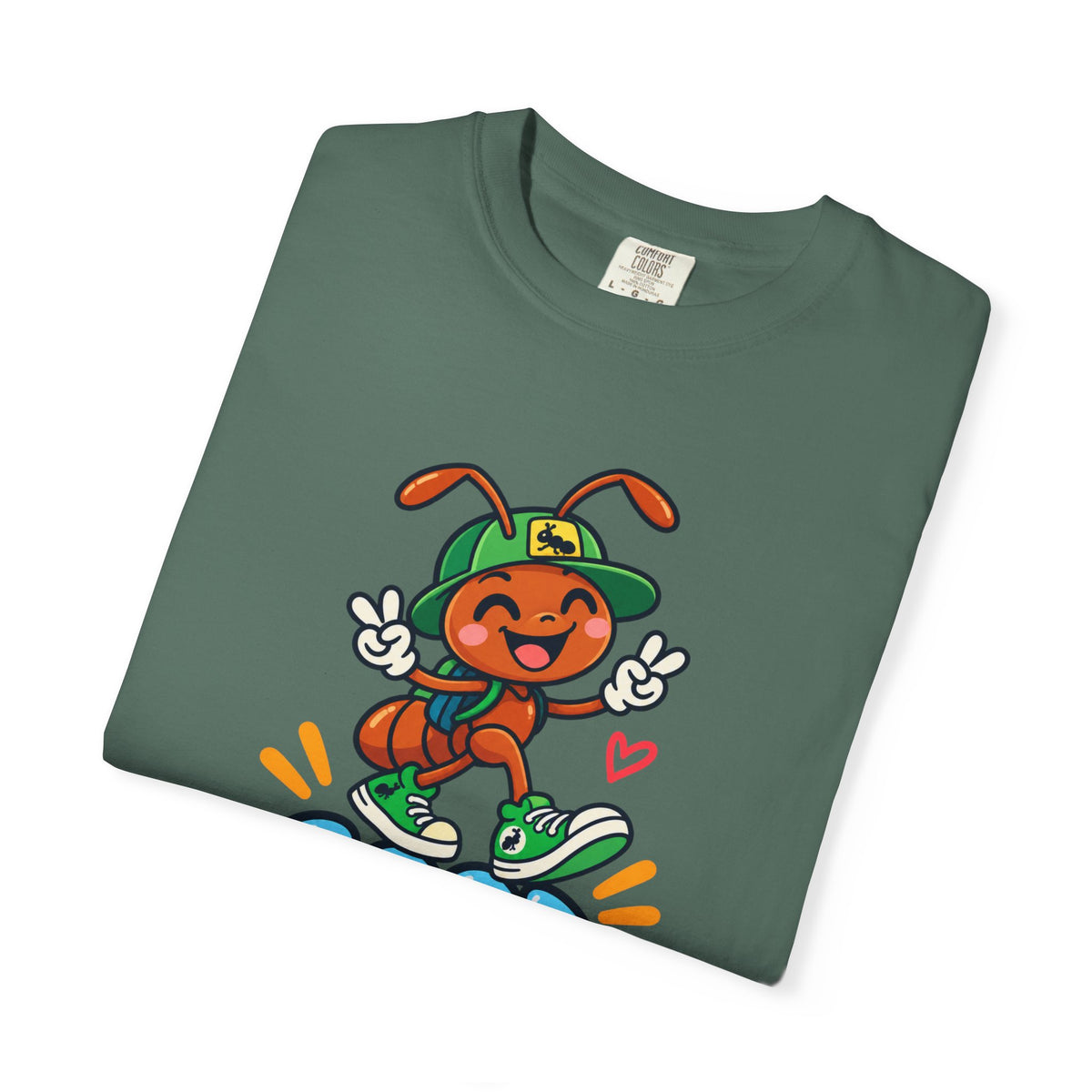 Good Vibes – Happy Ant Graphic T-Shirt