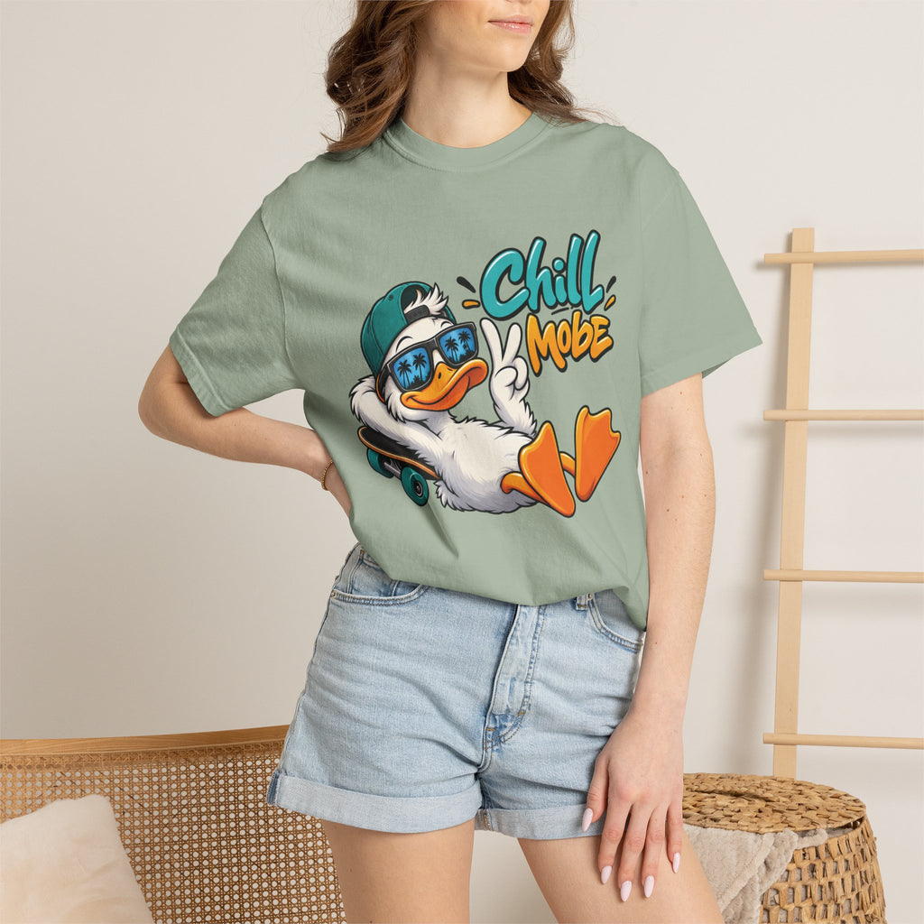 Chill Mode Duck Graphic T-Shirt | Festora Everyday