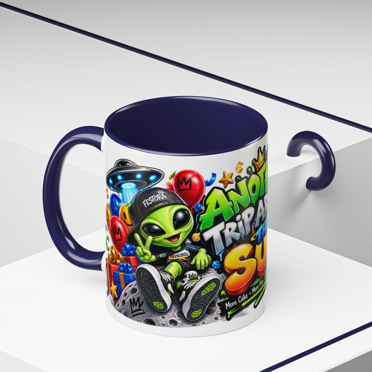 Festora Alien Birthday Mug – Another Trip Around the Sun Coffee Cup