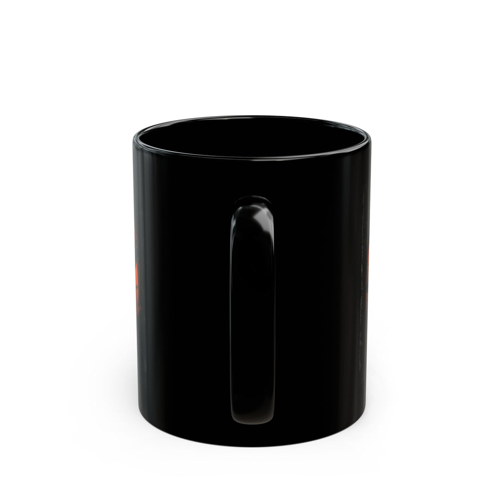 Witched But Never Bothered Black Mug — Halloween Witch Coffee Cup (11oz & 15oz)
