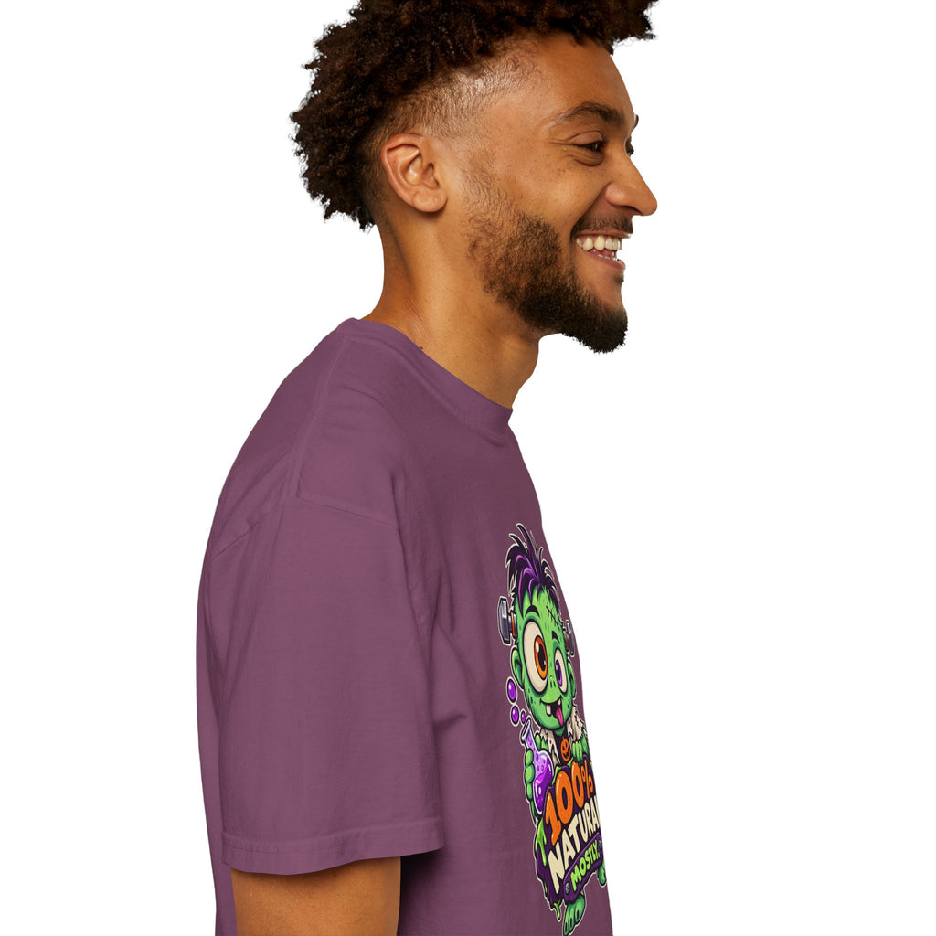 100% Natural. Mostly. – Cute Halloween Lab Monster T-Shirt