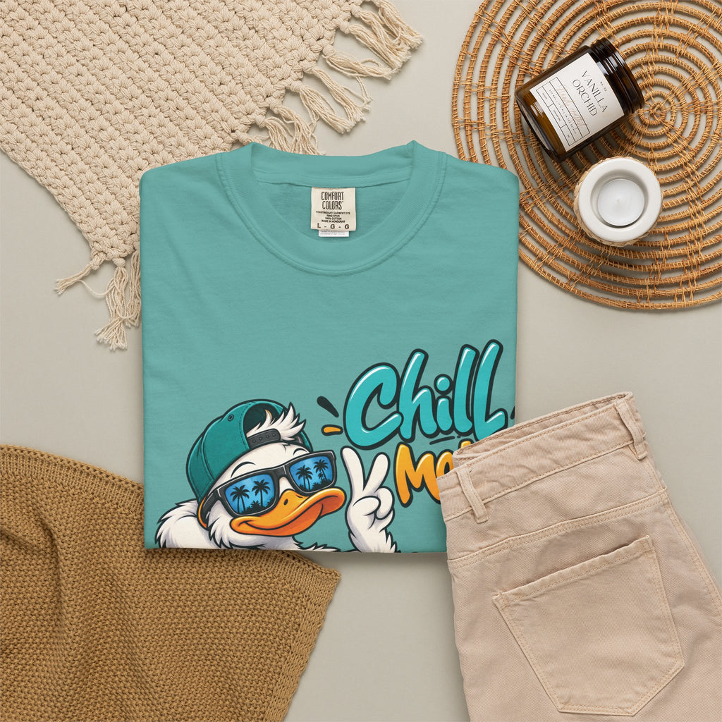 Chill Mode Duck Graphic T-Shirt | Festora Everyday