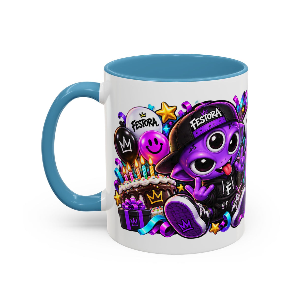 Festora Alien Birthday Mug – Birthday Mischief Mode Coffee Cup