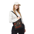 Halloween Bulldog Tote Bag - "I Don't Bite Much, I Prefer Treats!" Candy Bag