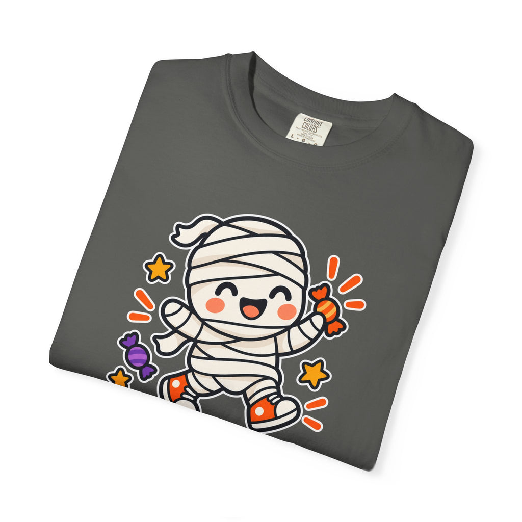 Wrapped but Sweet Halloween T-Shirt | Cute Mummy Graphic Tee