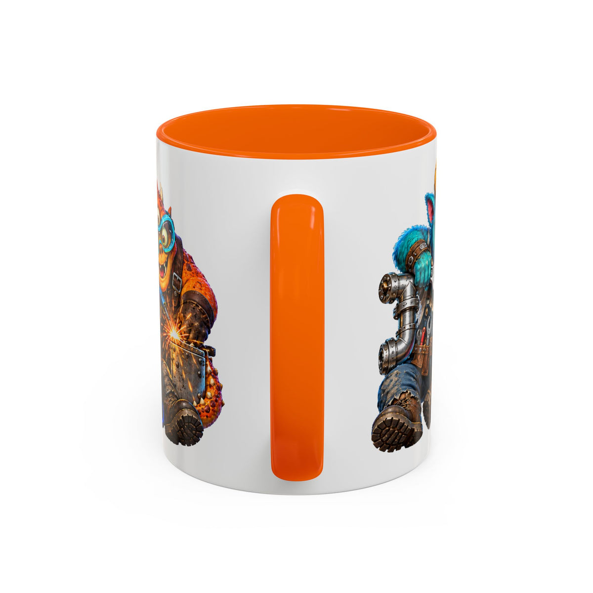 Built Different Monster Workshop Halloween White Mug