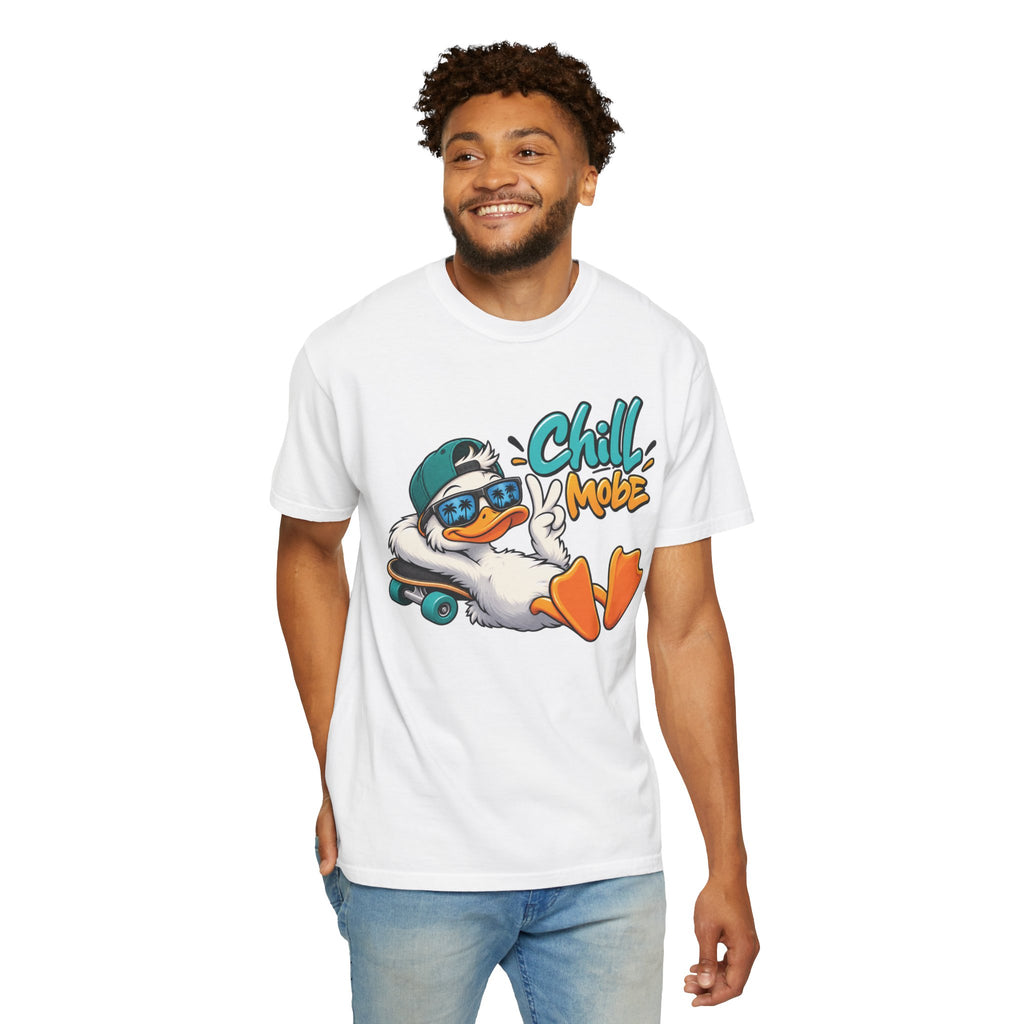 Chill Mode Duck Graphic T-Shirt | Festora Everyday