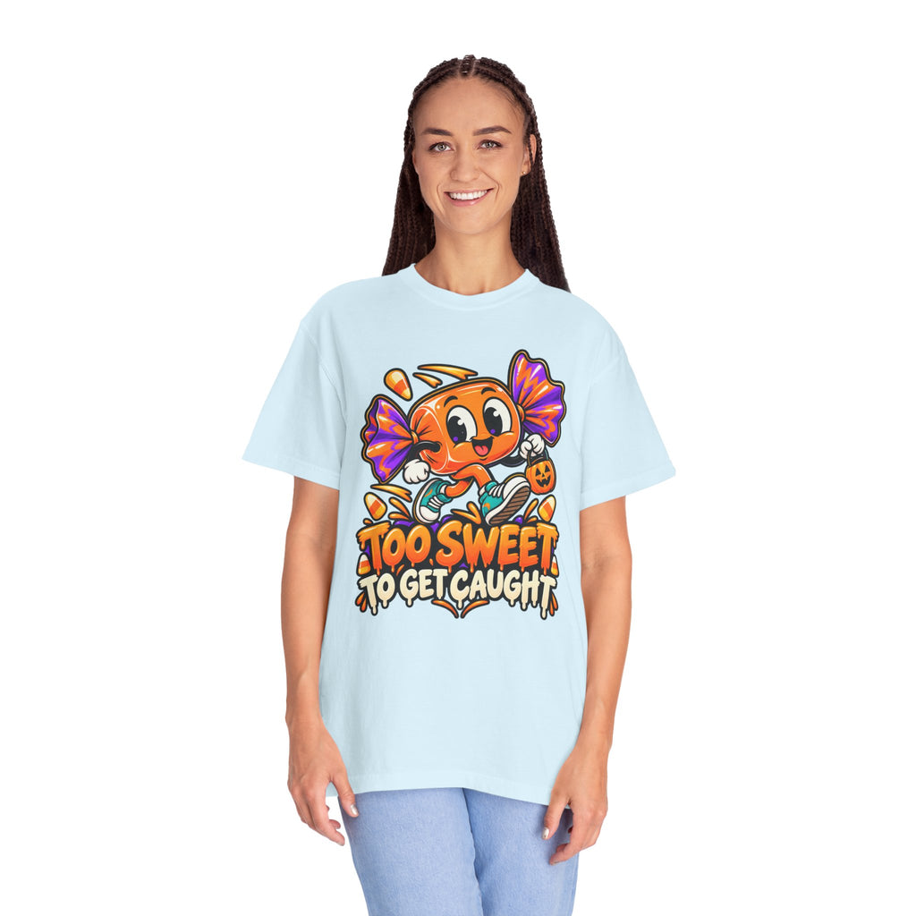 Too Sweet to Get Caught – Cute Halloween Candy T-Shirt