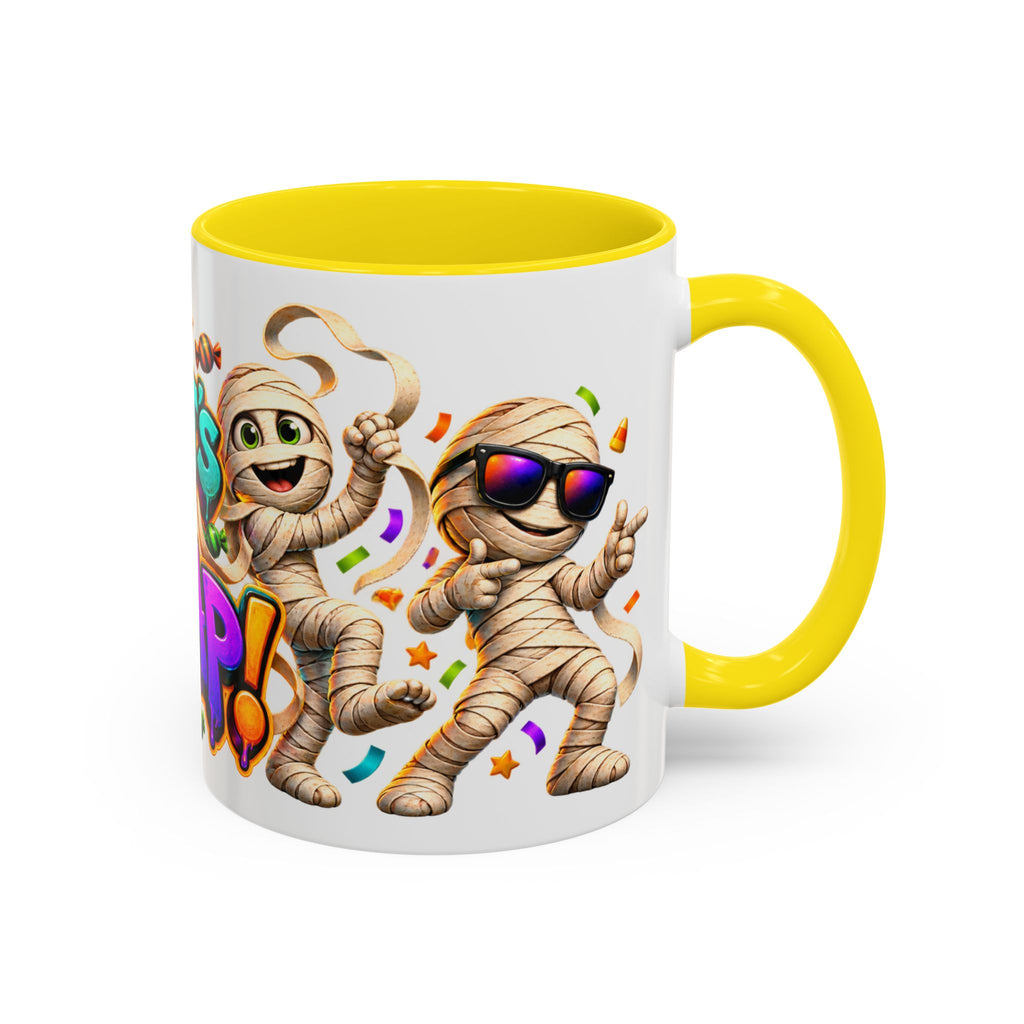 That’s a Wrap Funny Halloween Mummy Party White Mug