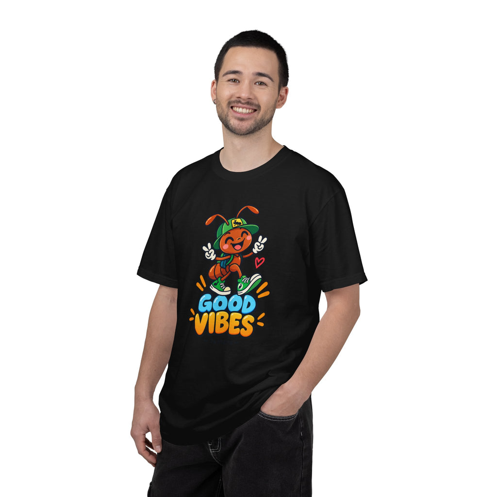 Good Vibes – Happy Ant Graphic T-Shirt