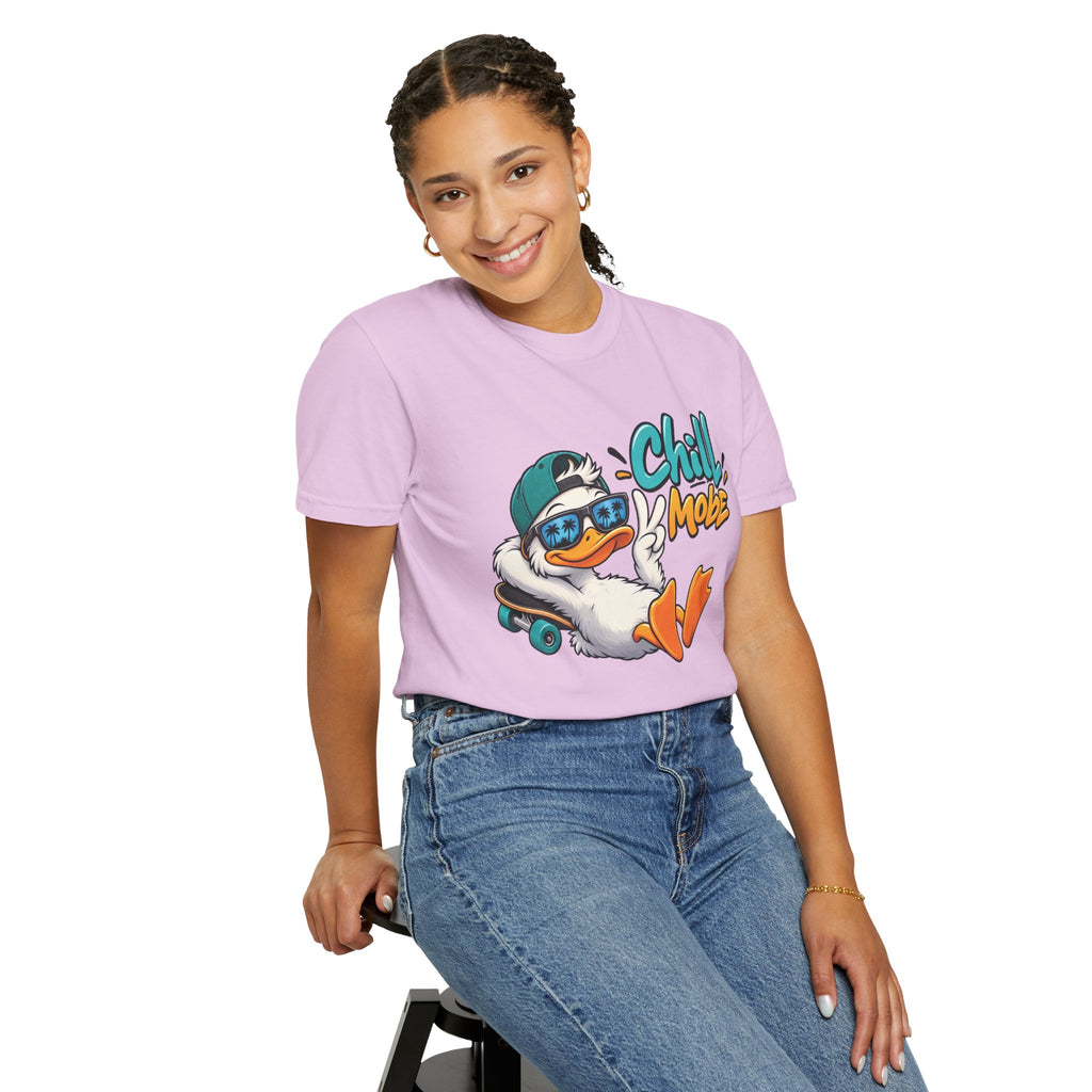 Chill Mode Duck Graphic T-Shirt | Festora Everyday