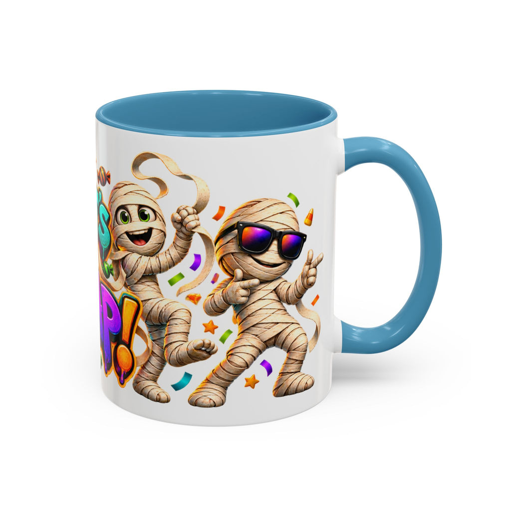 That’s a Wrap Funny Halloween Mummy Party White Mug