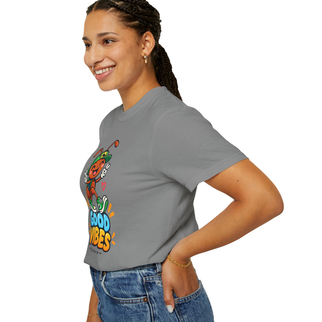 Good Vibes – Happy Ant Graphic T-Shirt