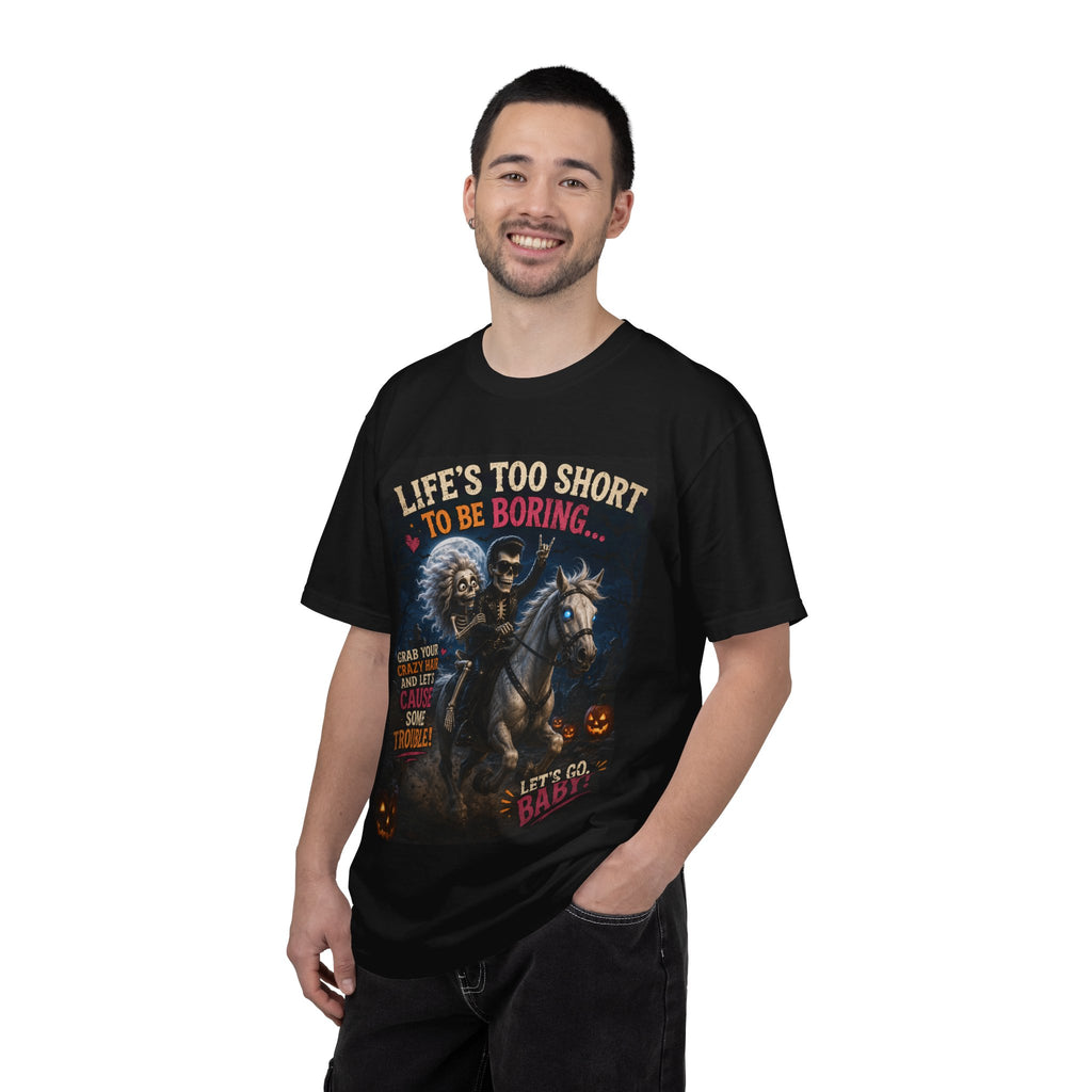 Life's Too Short To Be Boring Skeleton Riders T-Shirt