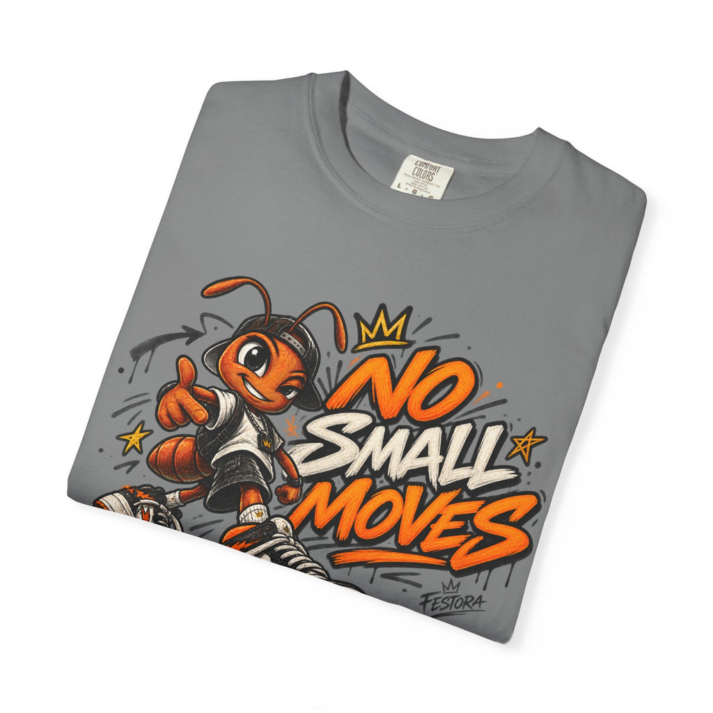 No Small Moves T-Shirt — Retro Sneaker Character Graphic Tee