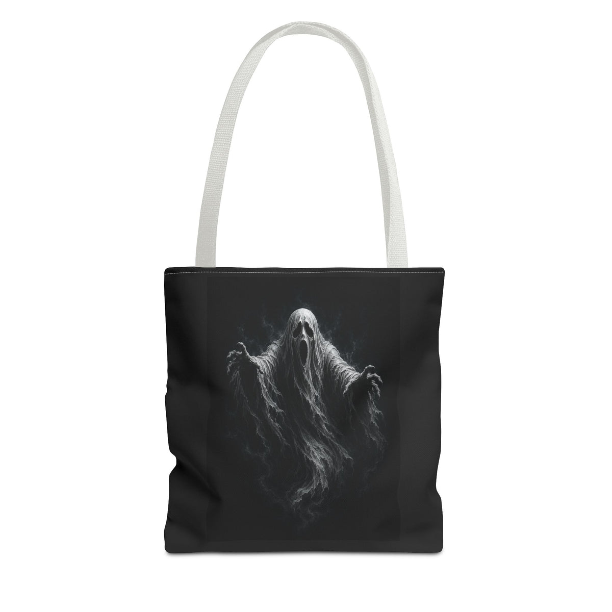 Ghostly Spirit Tote Bag — Spooky Halloween All-Over Print