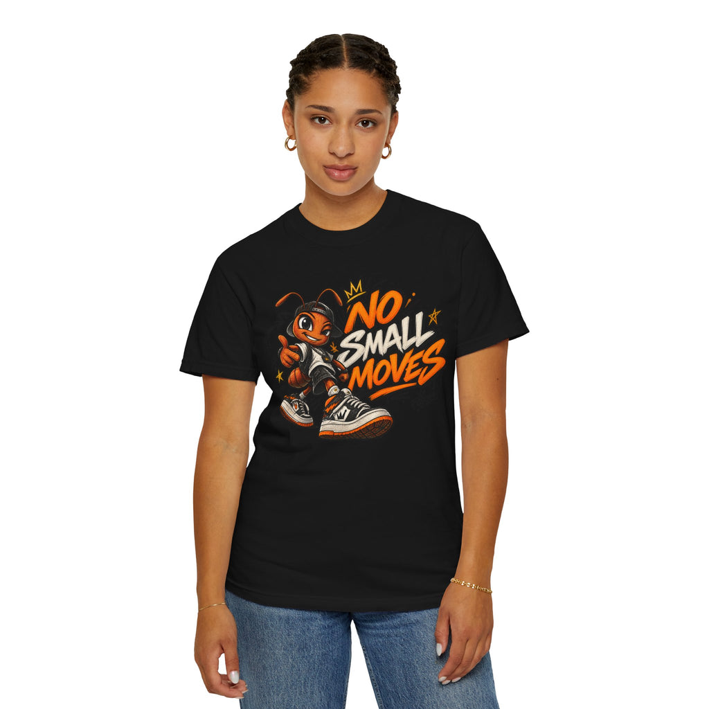 No Small Moves T-Shirt — Retro Sneaker Character Graphic Tee