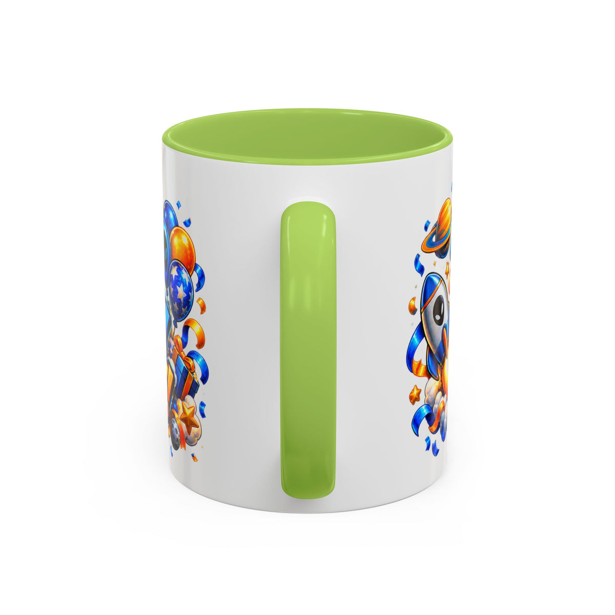 Festora Alien Birthday Mug – Birthday Blast Off Coffee Cup